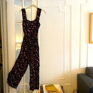 Kate spade floral jumpsuit